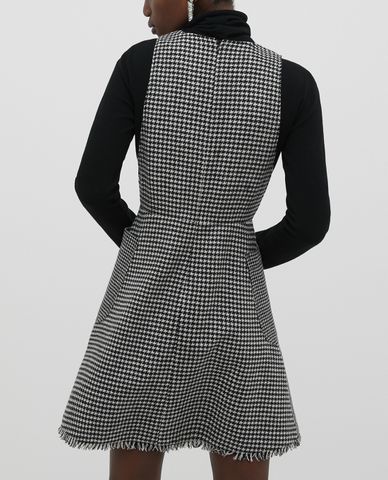  MAX&Co. - Đầm mini sát nách cổ V Flanne Pinafore 