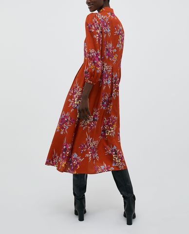  MAX&Co. - Đầm sơ mi dài tay Jacquard 