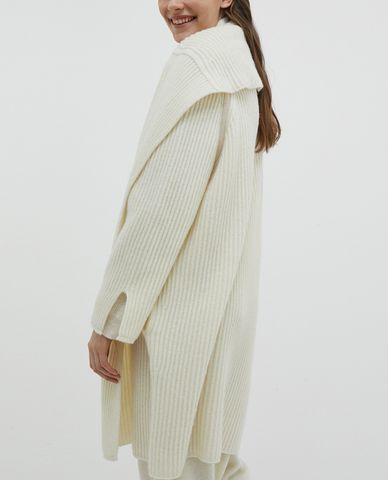  MAX&Co. - Áo cardigan nữ dáng dài English Ribbed 