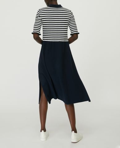  MAX&Co. - Đầm midi cổ bẻ ngắn tay Knitted 