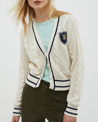  MAX&Co. - Áo khoác cardigan nữ cổ V tay dài Paglia 