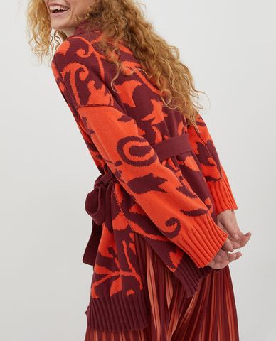  MAX&Co. - Áo khoác cardigan nữ tay dài phối thắt lưng Simbolo 
