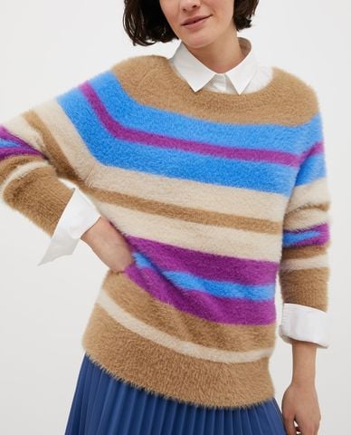  MAX&Co. - Áo sweater nữ cổ thuyền tay dài Laveno 