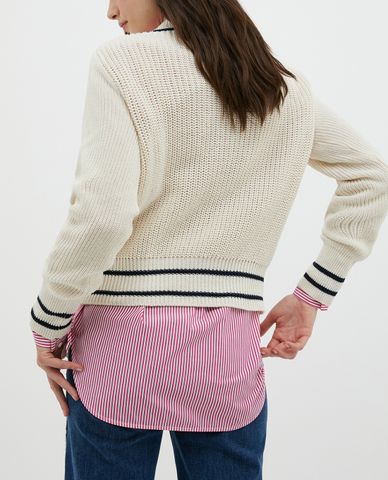  MAX&Co. - Áo len nữ cổ tròn tay dài Pagro 