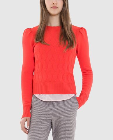  MAX&Co. - Áo len nữ cổ tròn tay dài Corraggio 