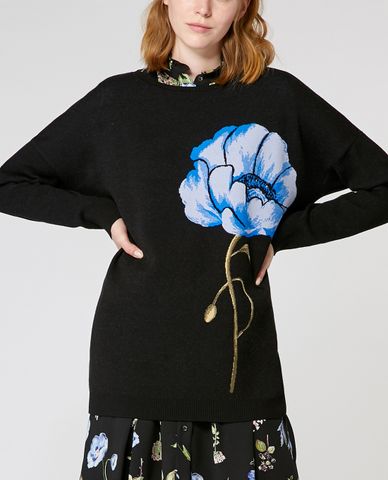  MAX&Co. - Áo sweater nữ tay dài cổ tròn Cottage 