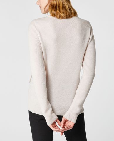 MAX&Co. - Áo sweater nữ tay dài cổ tròn Lamé Wool And Cashmere 