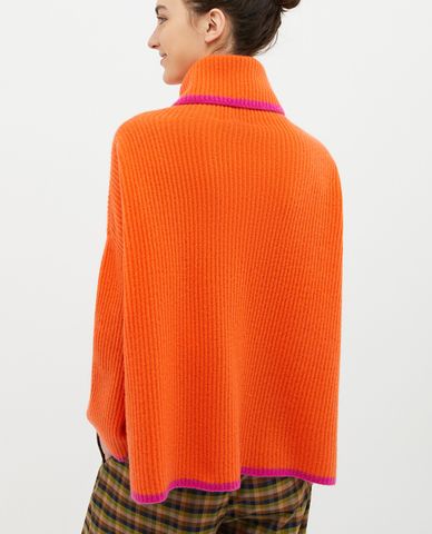  MAX&Co. - Áo dệt kim nữ cổ lọ tay dài Scorgere 