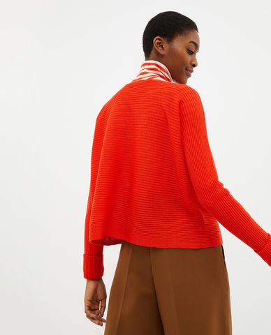  MAX&Co. - Áo dệt kim nữ cổ thuyền tay dài Scambio 