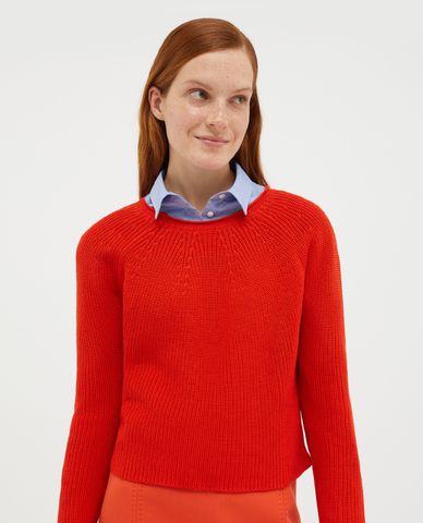  MAX&Co. - Áo dệt kim nữ cổ thuyền tay dài Rondine 