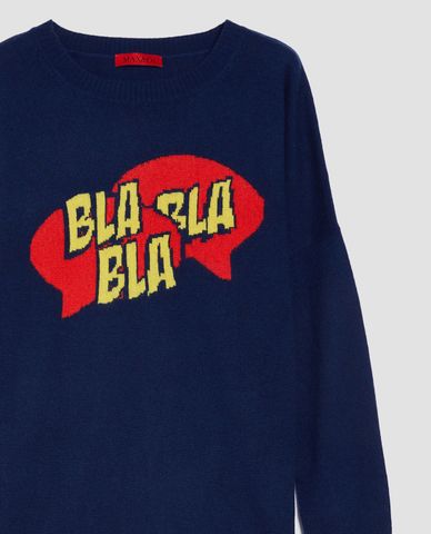  MAX&Co. - Áo sweater nữ cổ tròn tay dài Lovely 