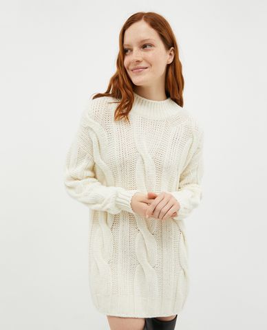  MAX&Co. - Áo dệt kim nữ tay dài phom oversized Florence 