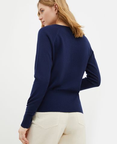 MAX&Co. - Áo sweater nữ phom ôm cổ V Gisella 