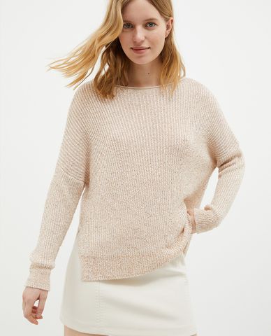  MAX&Co. - Áo dệt kim nữ cổ thuyền tay dài Pralina 