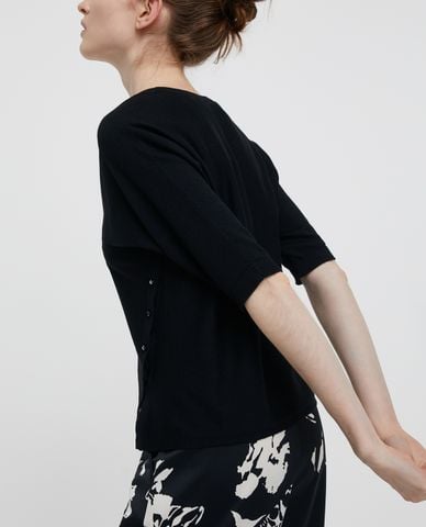  MAX&Co. - Áo len nữ cổ V tay lỡ phom suông Sale 