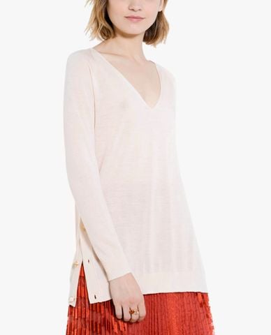  MAX&Co. - Áo len nữ cổ V tay dài Cordiale 