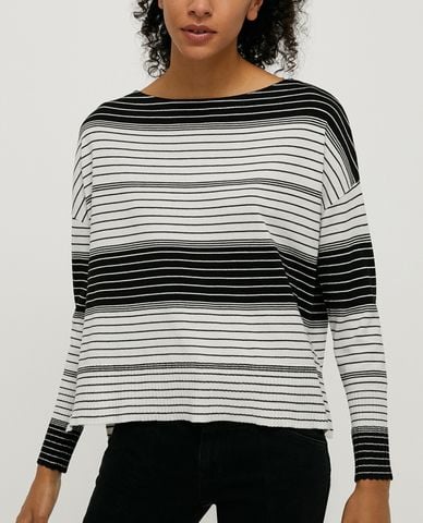  MAX&Co. - Áo len nữ tay dài cổ thuyền xẻ lai Sagitta 