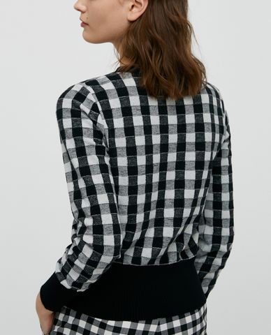  MAX&Co. - Áo len nữ tay dài Checkered 