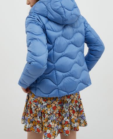  MAX&Co. - Áo khoác kiểu nữ chần bông phối mũ trùm Organino 