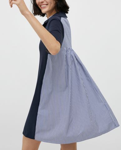  MAX&Co.- Đầm mini cổ bẻ ngắn tay phom suông thời trang Darsi 