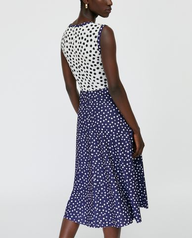  MAX&Co. - Đầm midi cổ V sát nách Jersey 