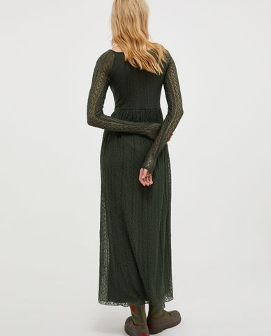  MAX&Co. - Đầm xếp li maxi tay dài Ester 