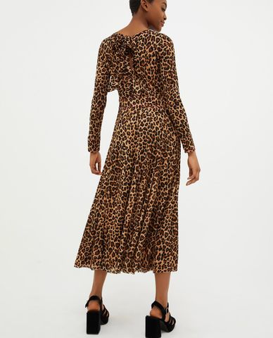  MAX&Co. - Đầm midi cổ vuông tay dài Atena 