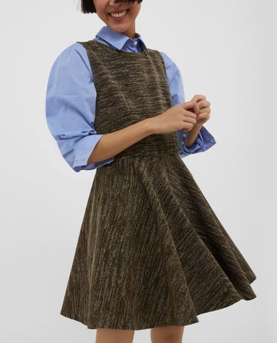  MAX&Co. - Đầm mini sát nách cổ tròn Crocevia 