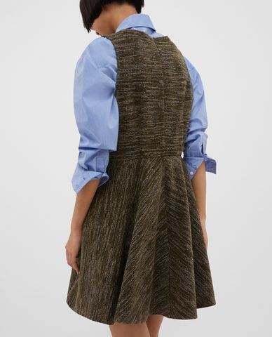  MAX&Co. - Đầm mini sát nách cổ tròn Crocevia 