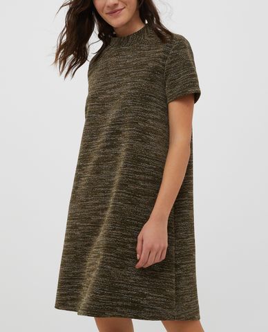  MAX&Co. - Đầm mini tay ngắn cổ tròn phom suông hiện đại Croce 