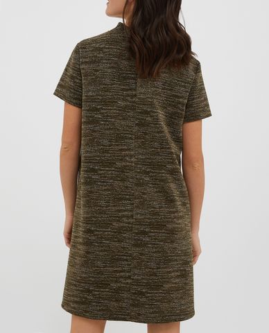  MAX&Co. - Đầm mini tay ngắn cổ tròn phom suông hiện đại Croce 