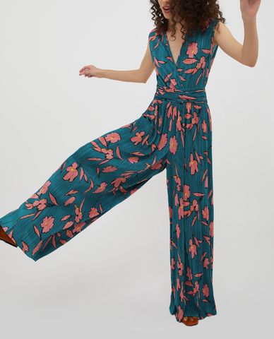  MAX&Co. - Jumpsuits nữ sát nách cổ V phối thắt lưng Crudo 