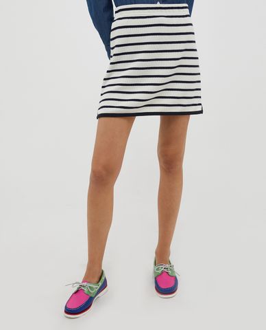  MAX&Co. - Váy chữ A mini sọc ngang Rifugio 