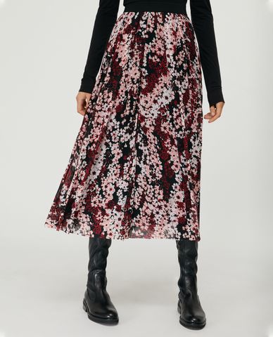  MAX&Co. - Chân váy midi xếp li Floral Tulle 