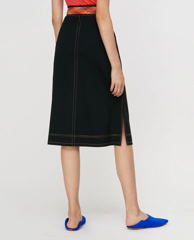  MAX&Co. - Chân váy midi xẻ tà A Line 