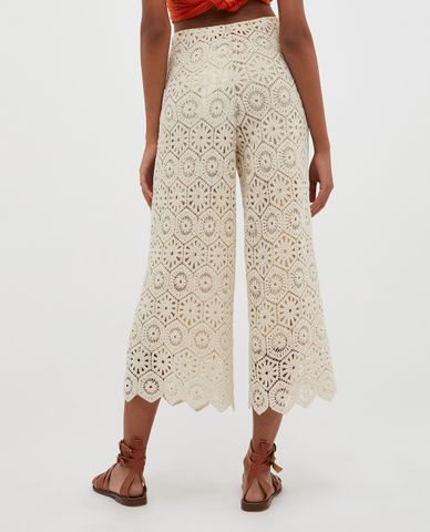  MAX&Co. - Quần nữ ống rộng lưng thun Olivella 