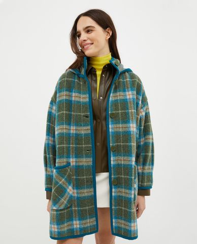  MAX&Co. - Áo khoác nữ phối mũ dáng dài Adina 