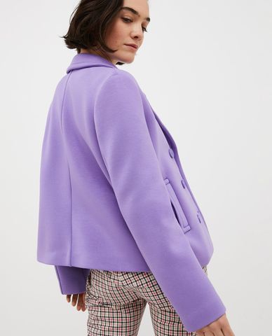  MAX&Co. - Áo khoác nữ hai hàng nút tay dài cổ bẻ Armenia 