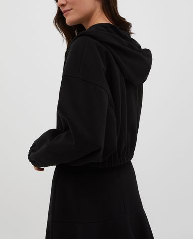  MAX&Co. - Áo khoác nữ phối mũ dáng lửng Cripta 