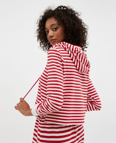  MAX&Co. - Áo hoodie nữ tay dài phối mũ Cantico 