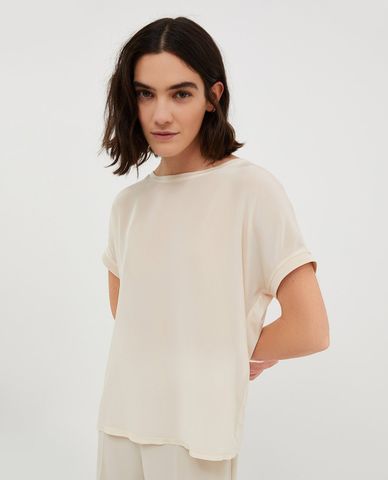  MAX&Co. - Áo thun nữ cổ tròn tay ngắn Eiffel 