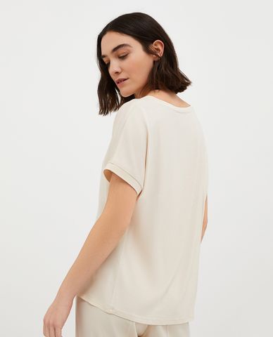  MAX&Co. - Áo thun nữ cổ tròn tay ngắn Eiffel 