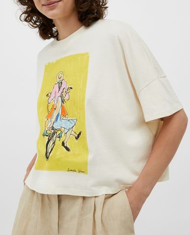  MAX&Co. - Áo thun nữ cổ tròn tay ngắn Merenda 