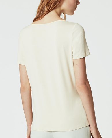  MAX&Co. - Áo kiểu nữ cổ tròn tay ngắn Corista 