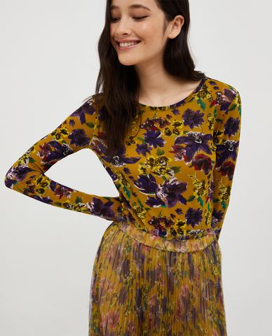  MAX&Co. - Áo thun nữ cổ tròn tay dài Leila 