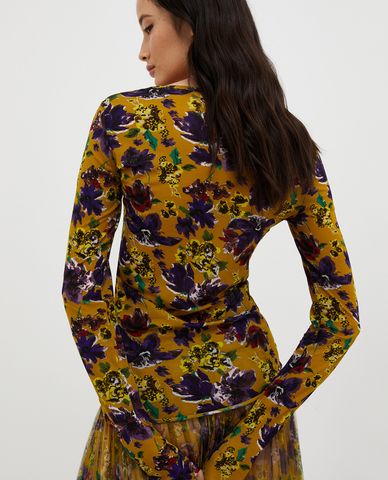  MAX&Co. - Áo thun nữ cổ tròn tay dài Leila 