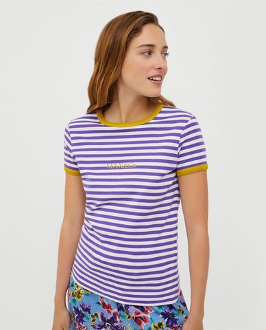  MAX&Co. - Áo thun nữ cổ tròn tay ngắn Logotee1 