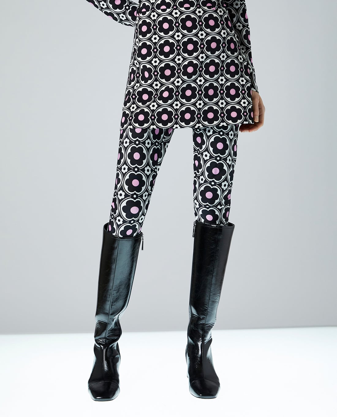 MAX&Co. - Chân váy chữ A mini phối họa tiết Brigitte