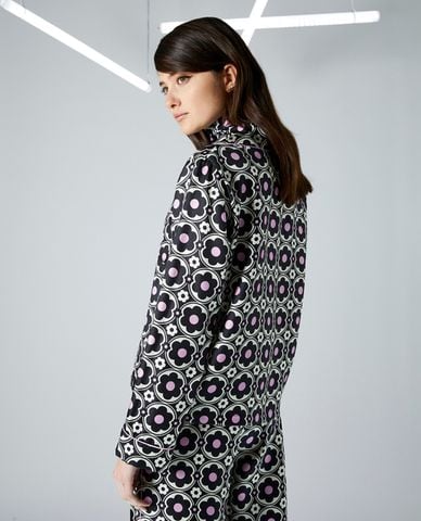  MAX&Co. - Áo sơ mi cổ bẻ tay dài in hoa Doris 