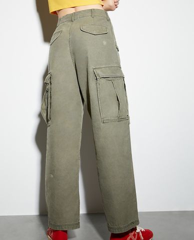  MAX&Co. - Quần ống rộng phối túi hộp cá tính Handy Candies 